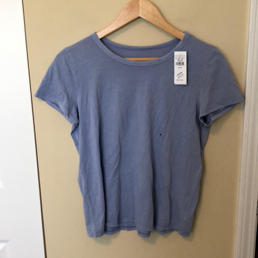 American Eagle blue t-shirt sz M NWT
